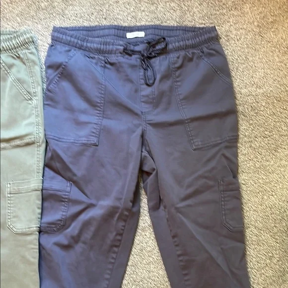 bundle of 2 Maurices Sage green and Blue Ankle Pants - Picture 3 of 6